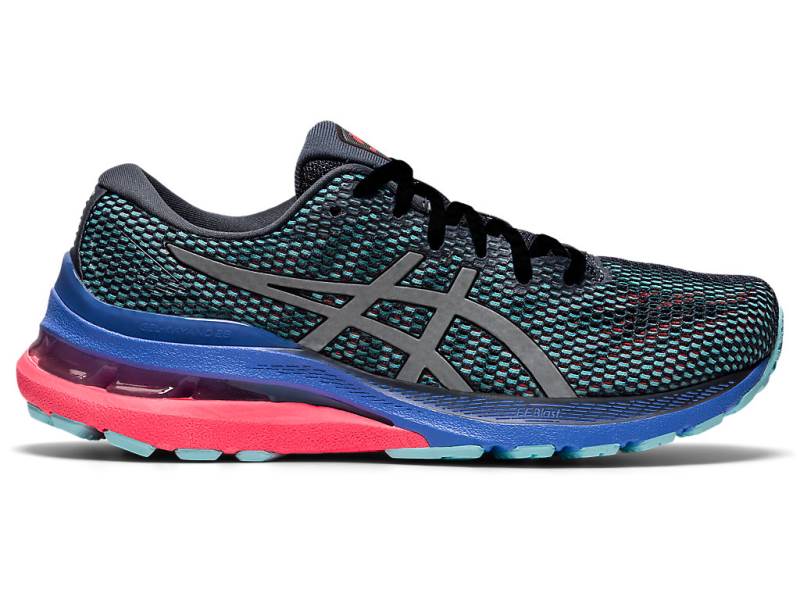 Sapatilhas Running Asics GEL-KAYANO 28 LITE-SHOW Mulher Cinzentas, 1226A818.904